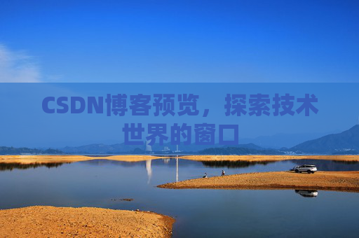 CSDN博客预览,探索技术世界的窗口